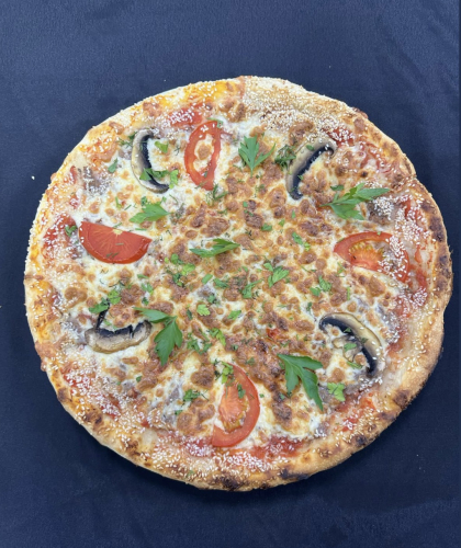 Пицца Мясная с грибами